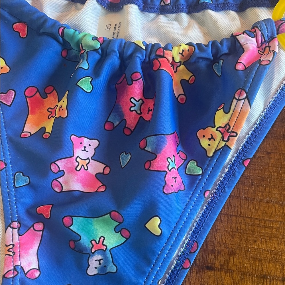 Brazilian Style Colorful Print Bikini Set - Picture 4 of 12